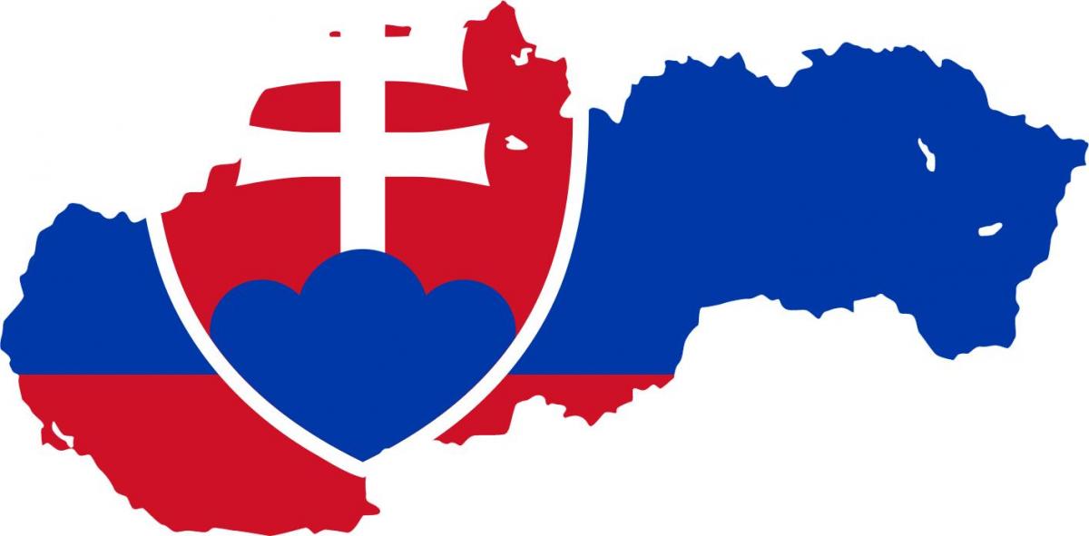 harta pavilion Slovacia